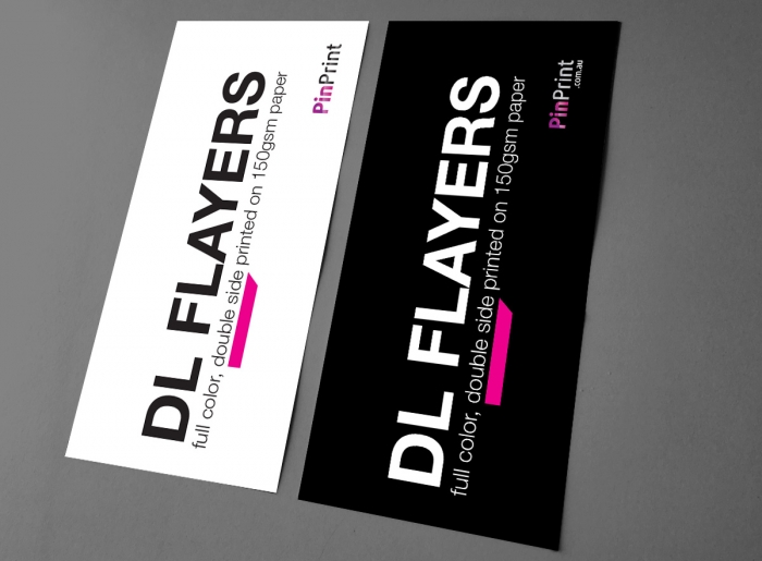 DL Flyer / Full Color, Double Side Printed