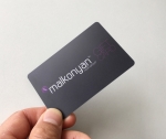 0.75mm credit card quality and size gift card