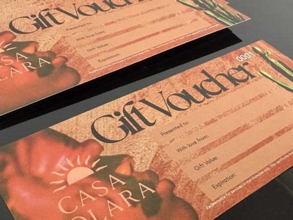  Casa Solara Yoga & Pilates Gift Voucher